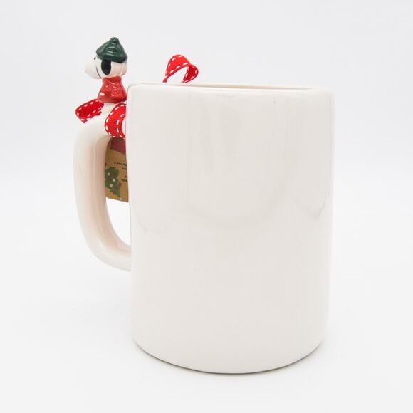 Rae Dunn Peanuts Mug, Warm Wishes Snoopy 16oz Ceramic Coffee Cup - Picture 5 of 10
